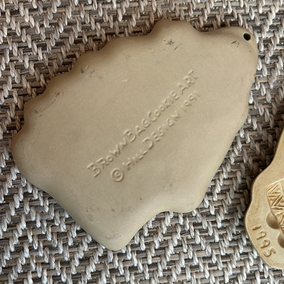 Lot 2 brown bag, cookie art, Hill design, baking molds gingerbread Christmas - Picture 4 of 6